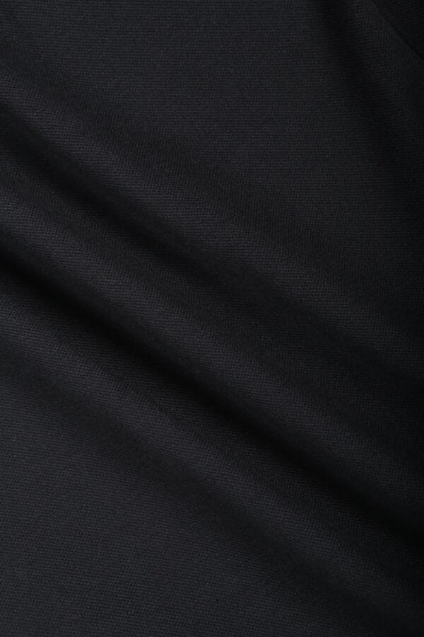 LUCIUS POLO ZIP - BLACK ON BLACK - Image 4