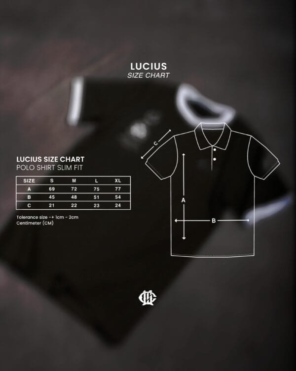 LUCIUS POLO ZIP - BLACK ON BLACK - Image 5